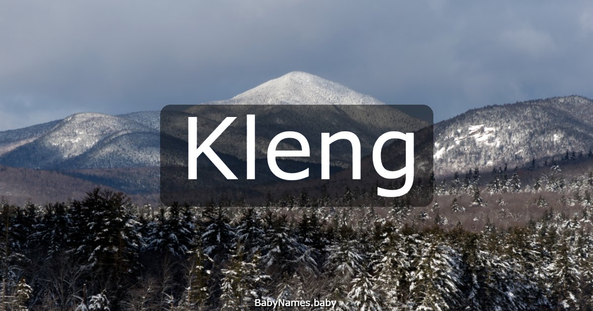 Kleng