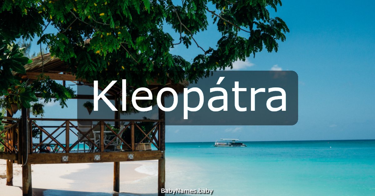 Kleopátra