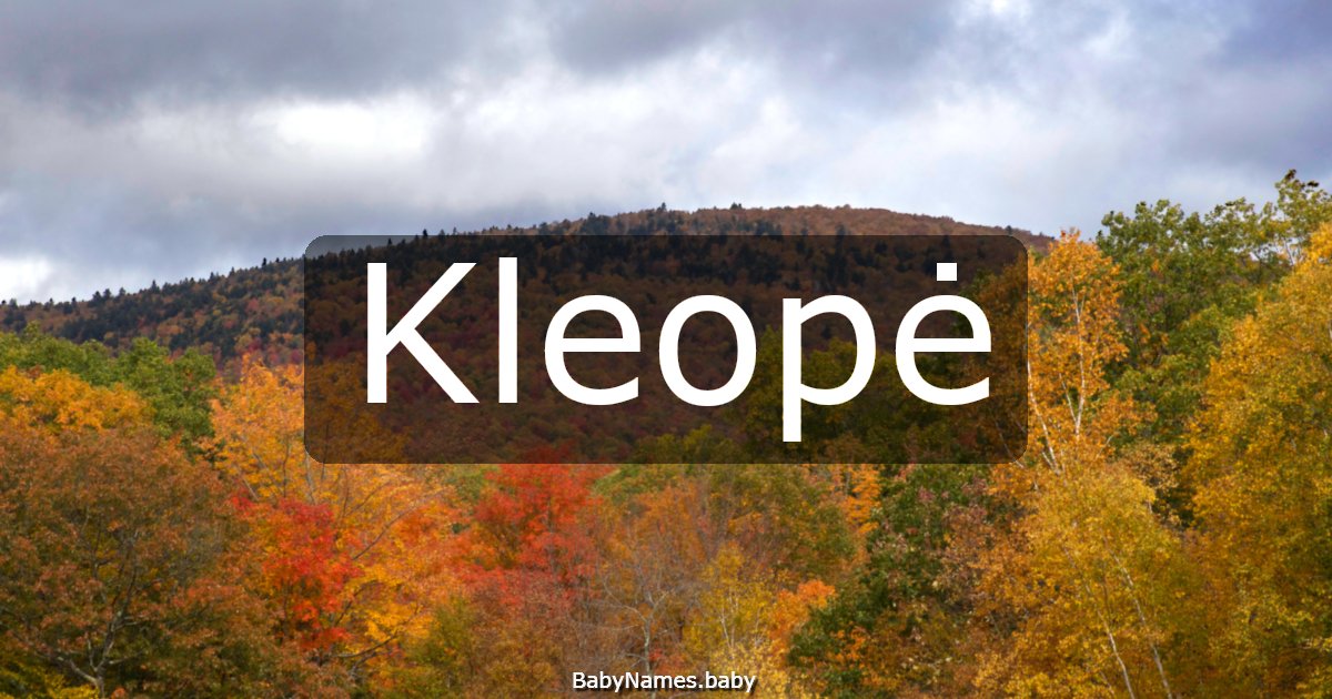 Kleopė