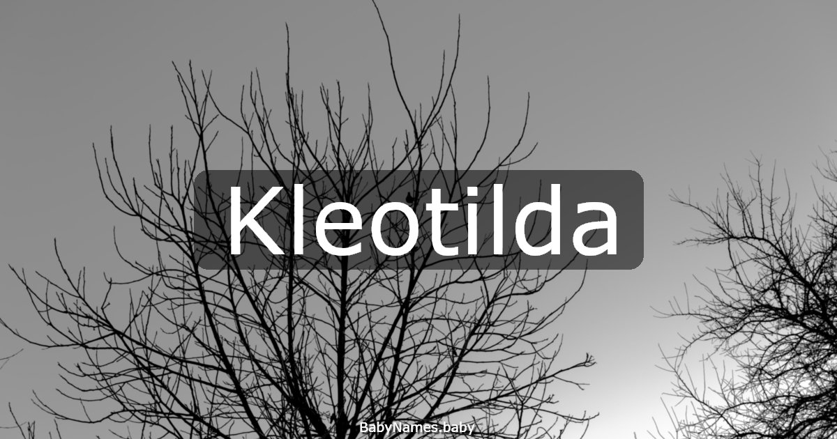 Kleotilda