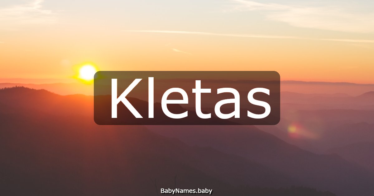 Kletas