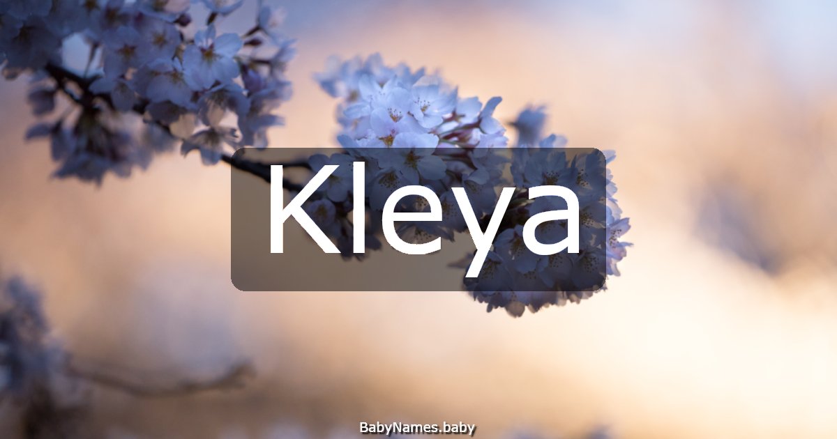 Kleya