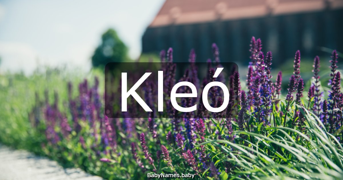 Kleó