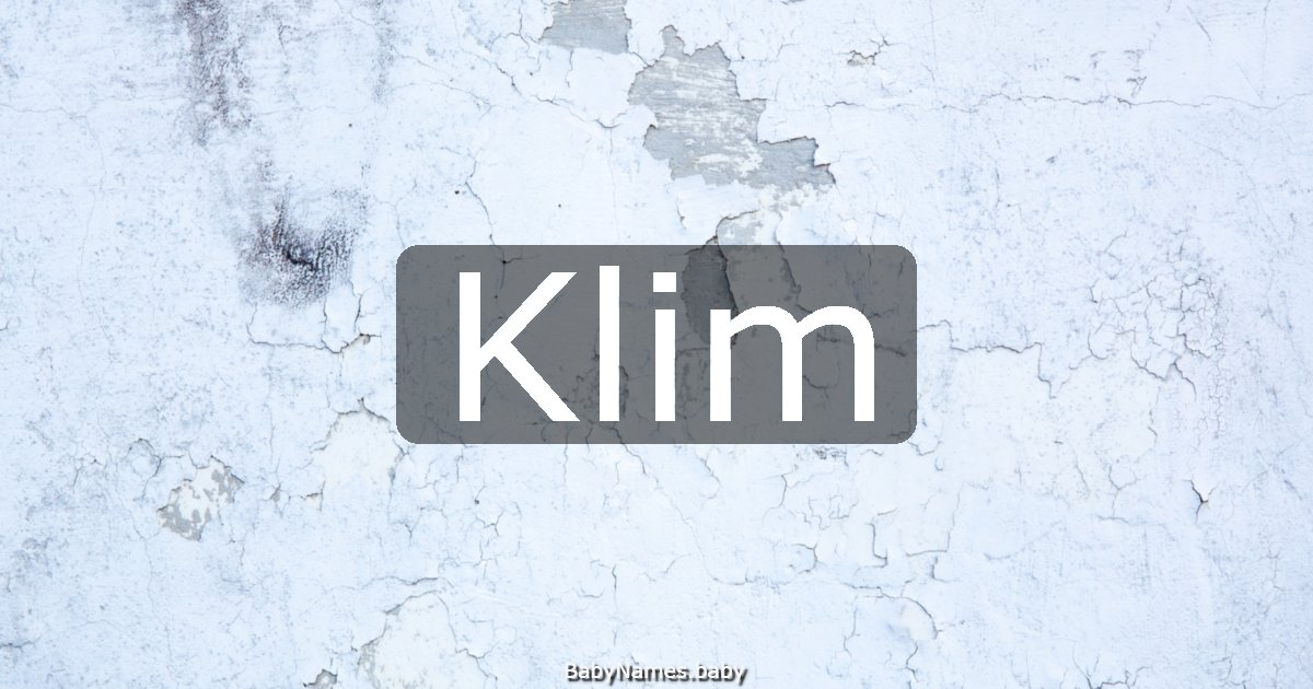 Klim