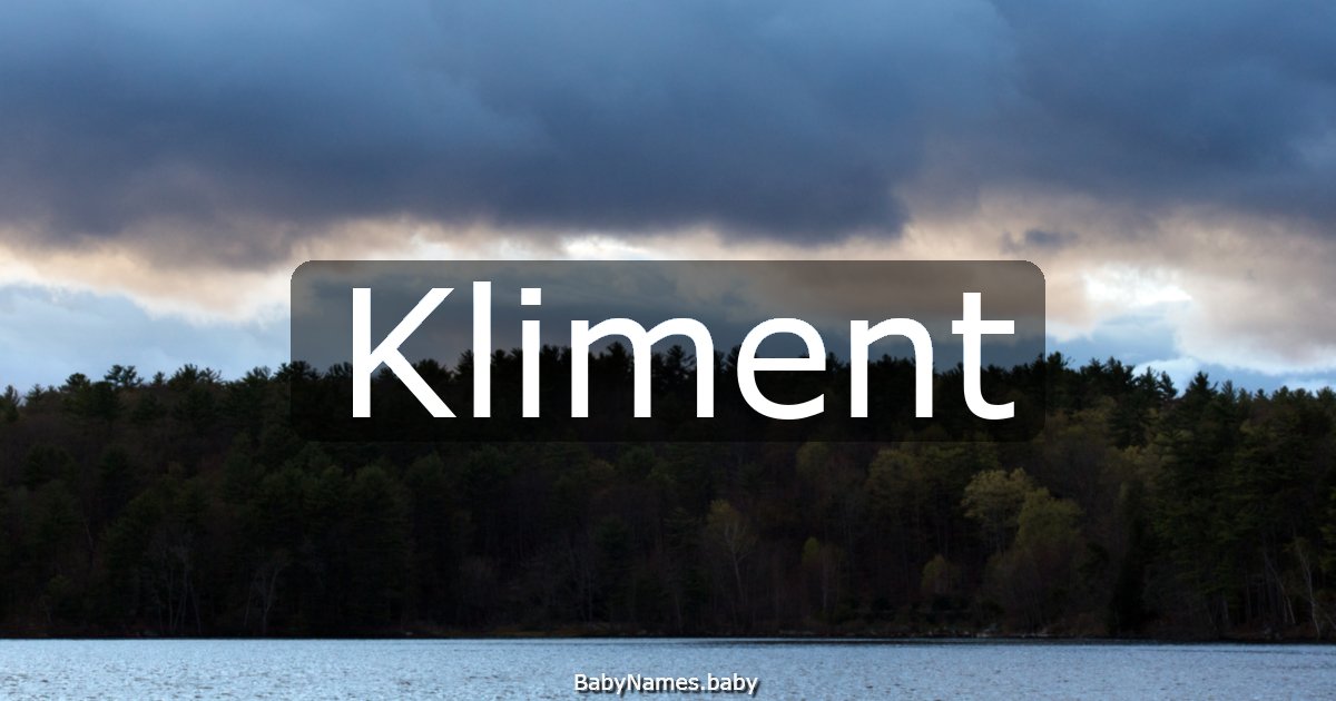 Kliment