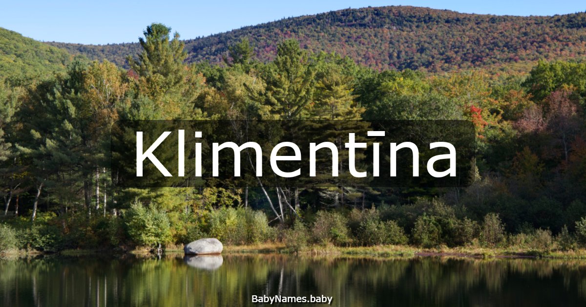Klimentīna