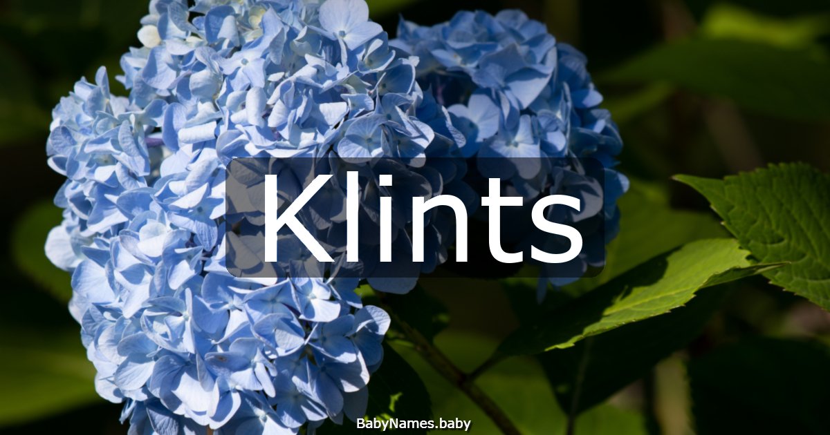 Klints