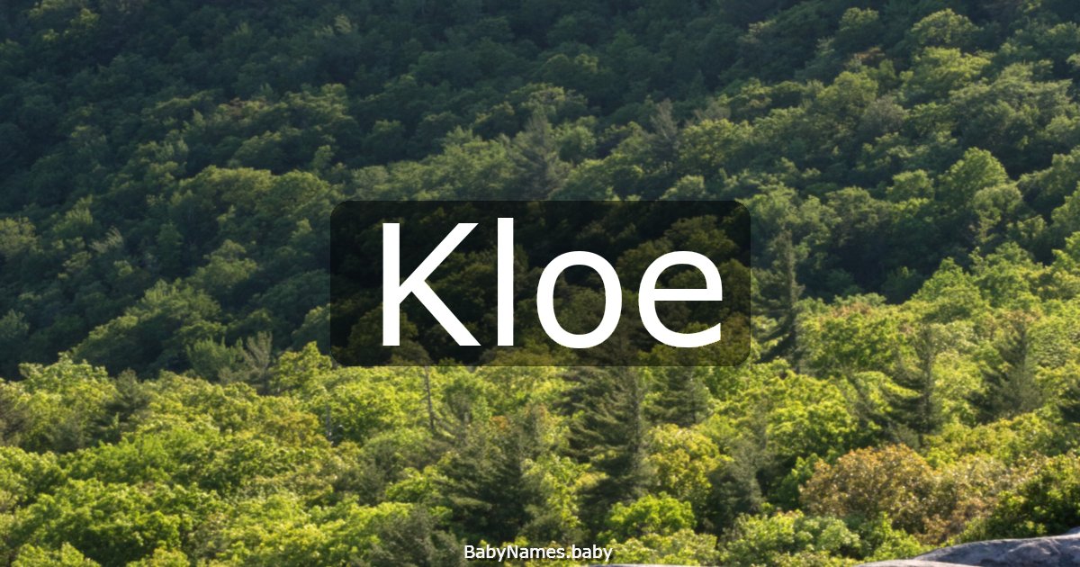 Kloe