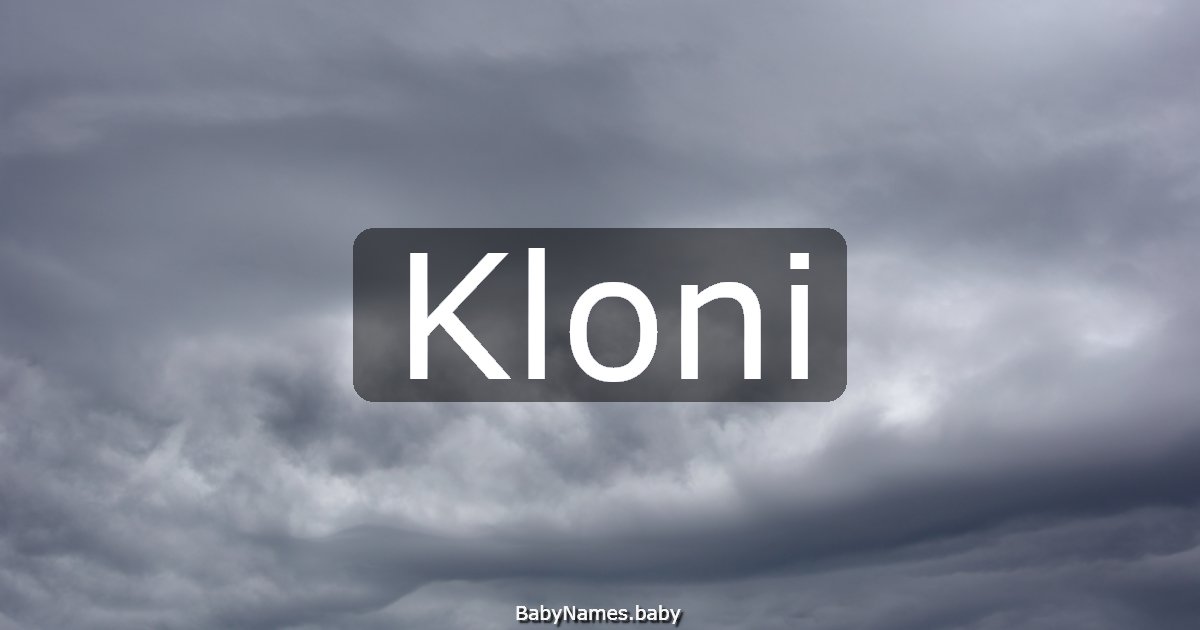 Kloni