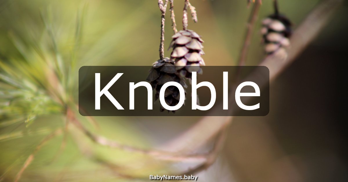 Knoble