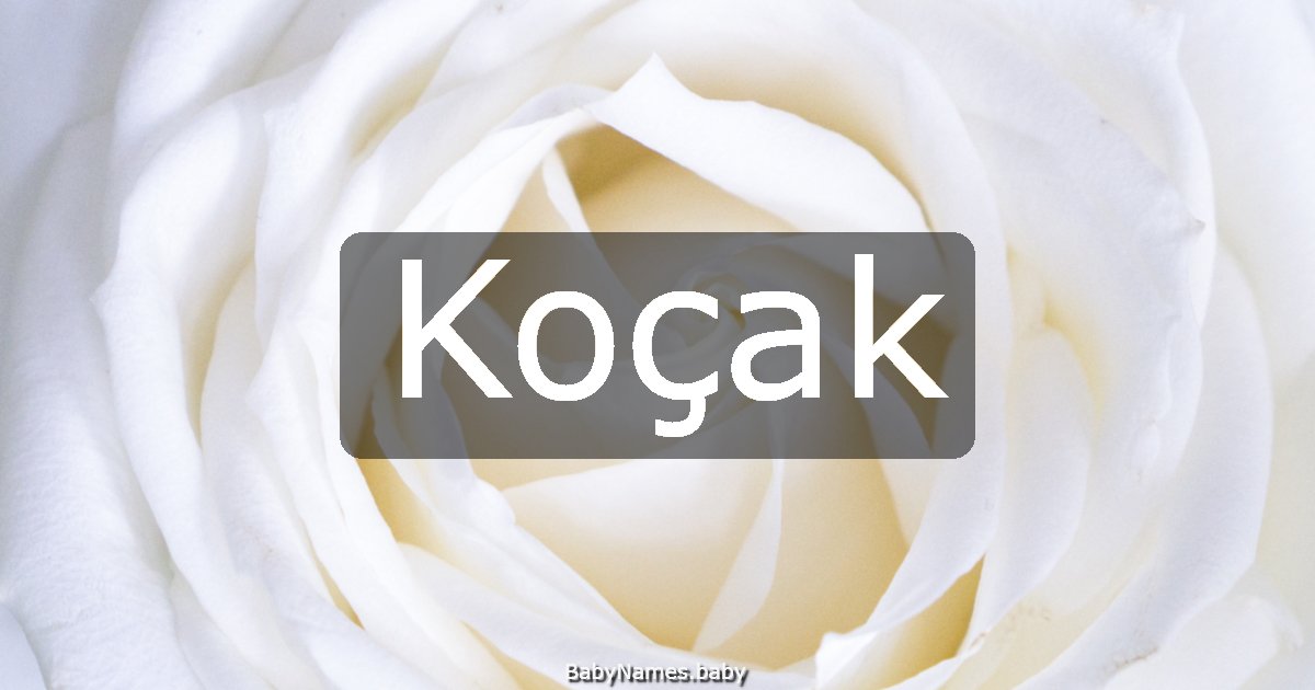 Koçak