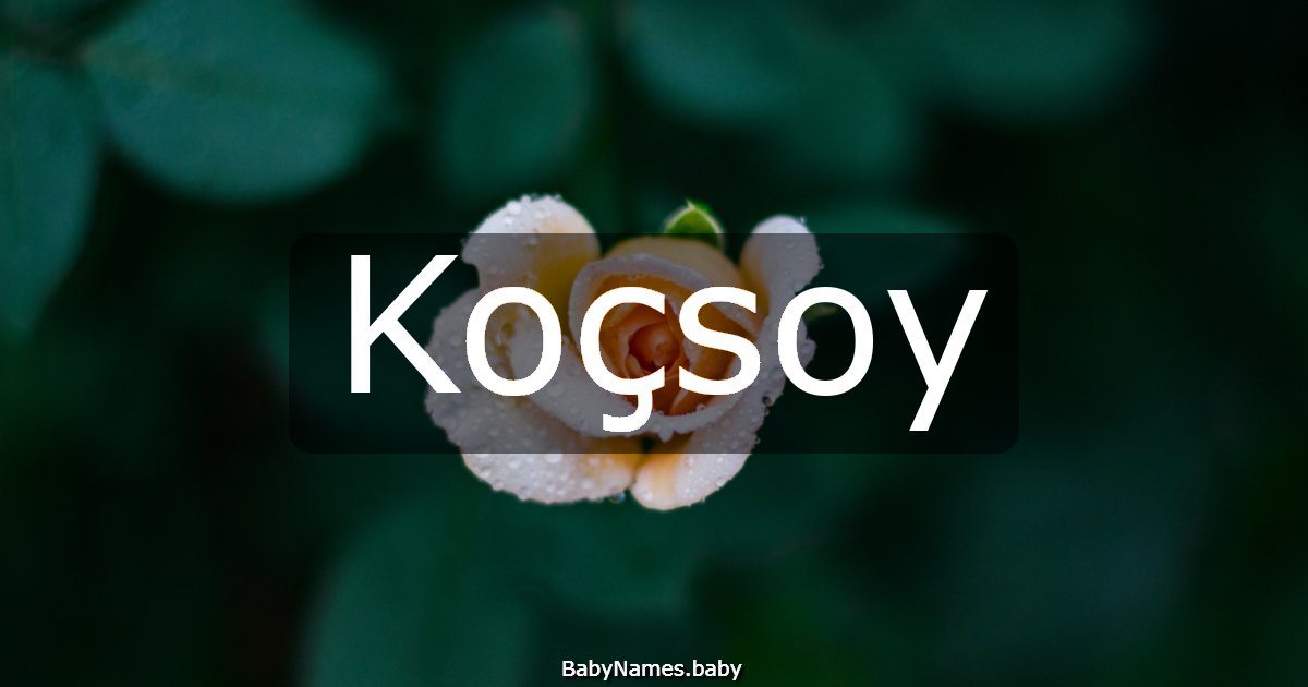 Koçsoy