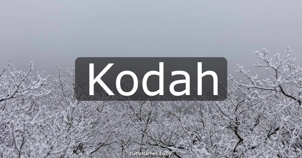 Kodah