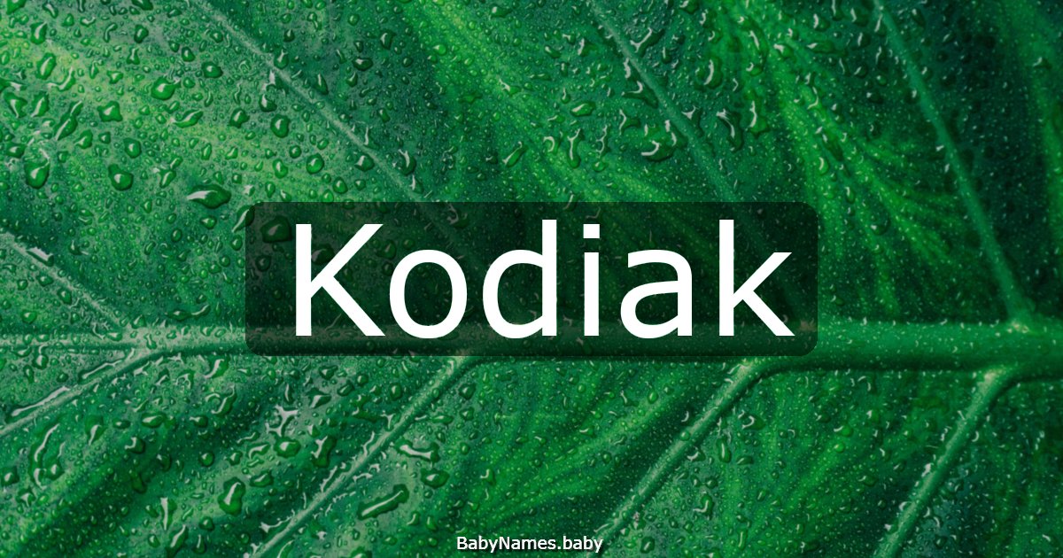 Kodiak