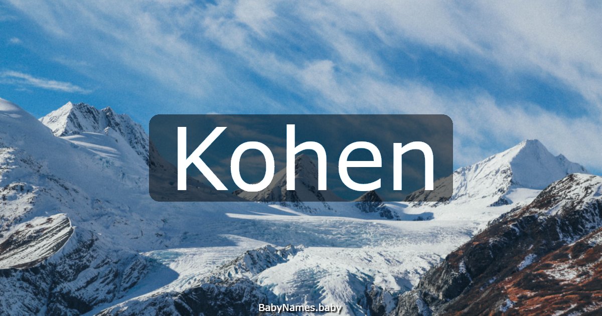 Kohen
