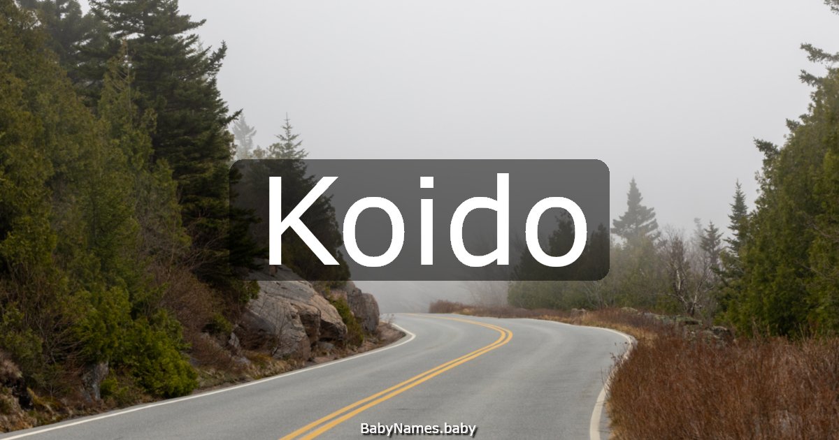 Koido