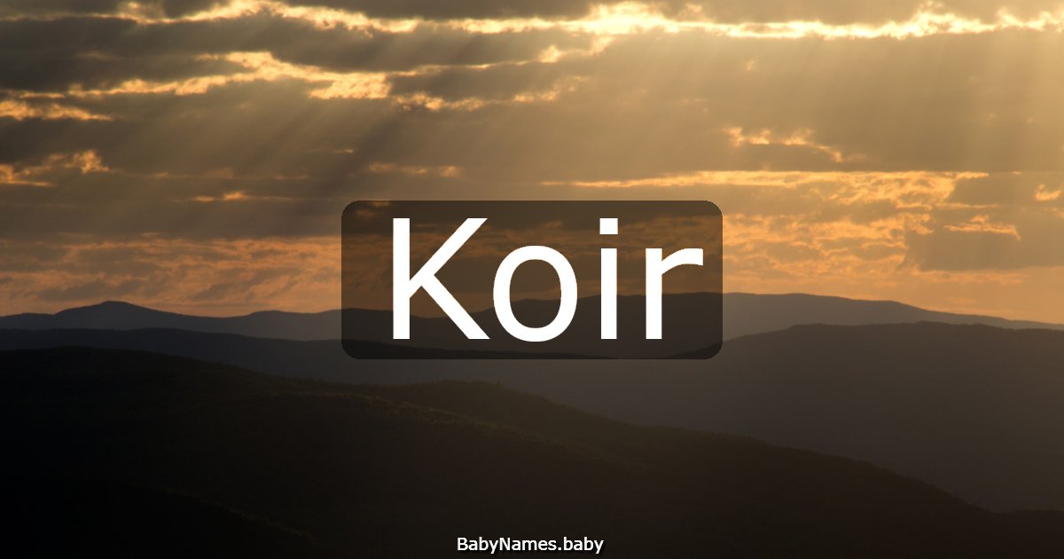 Koir