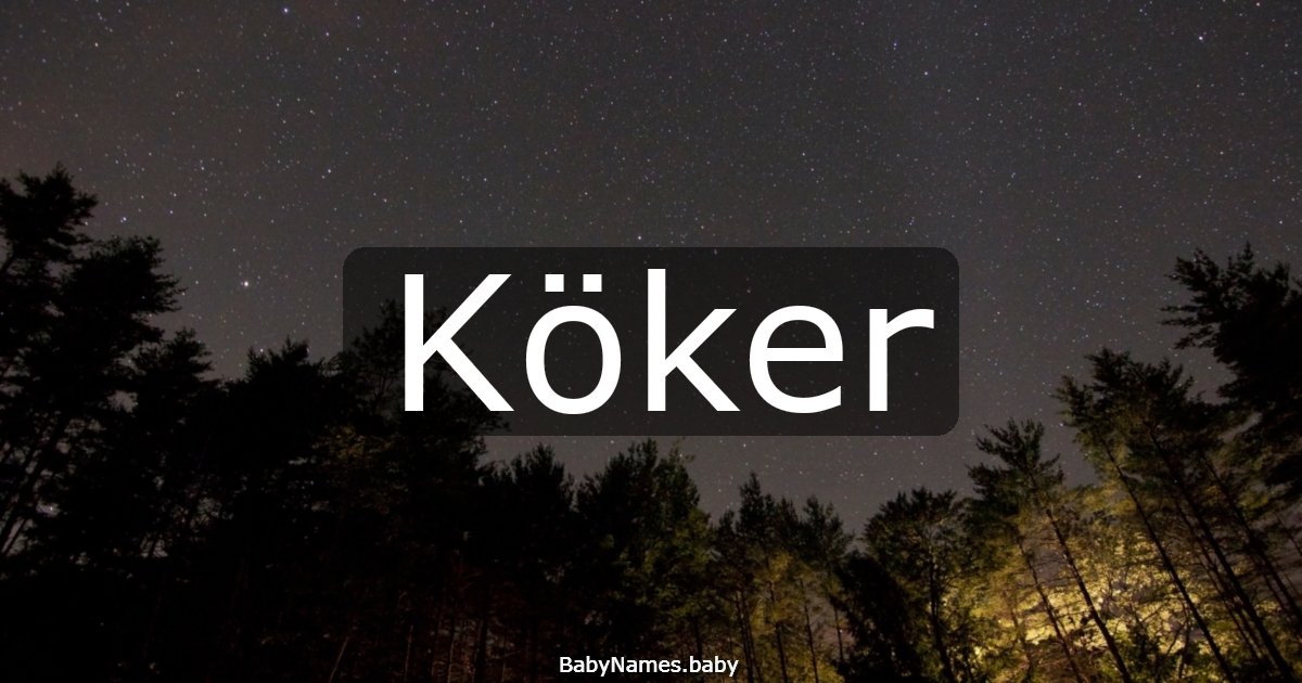 Köker