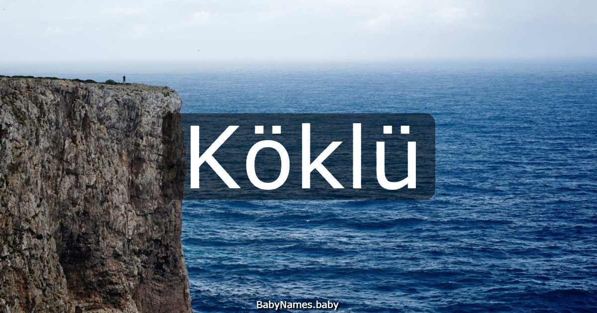 Köklü