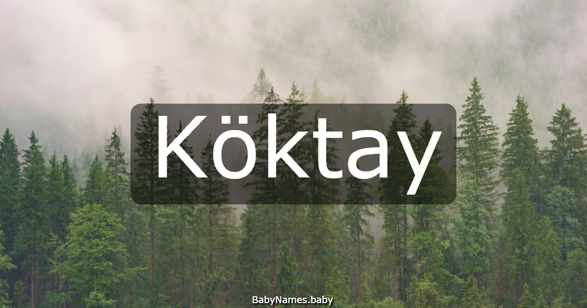 Köktay