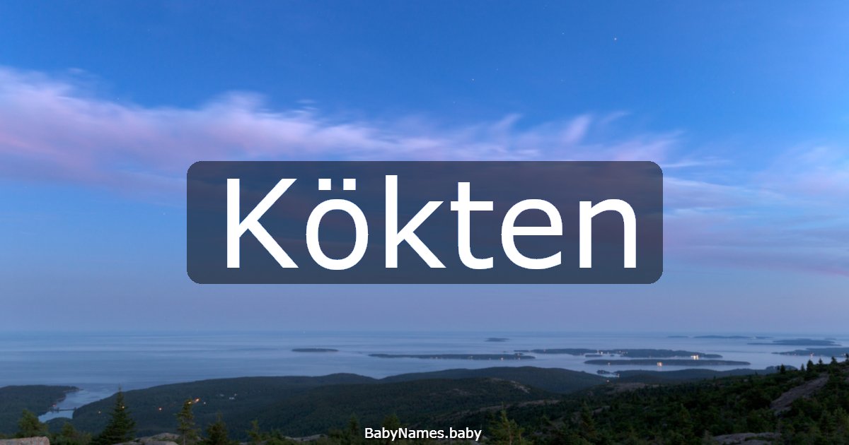Kökten