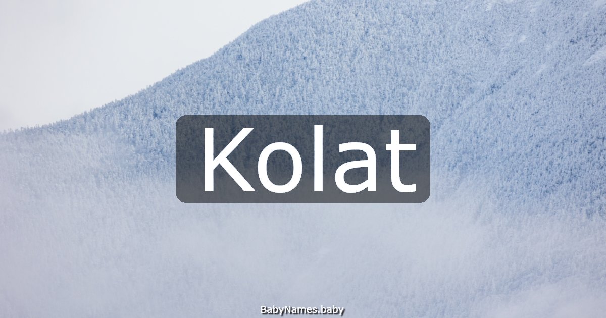 Kolat