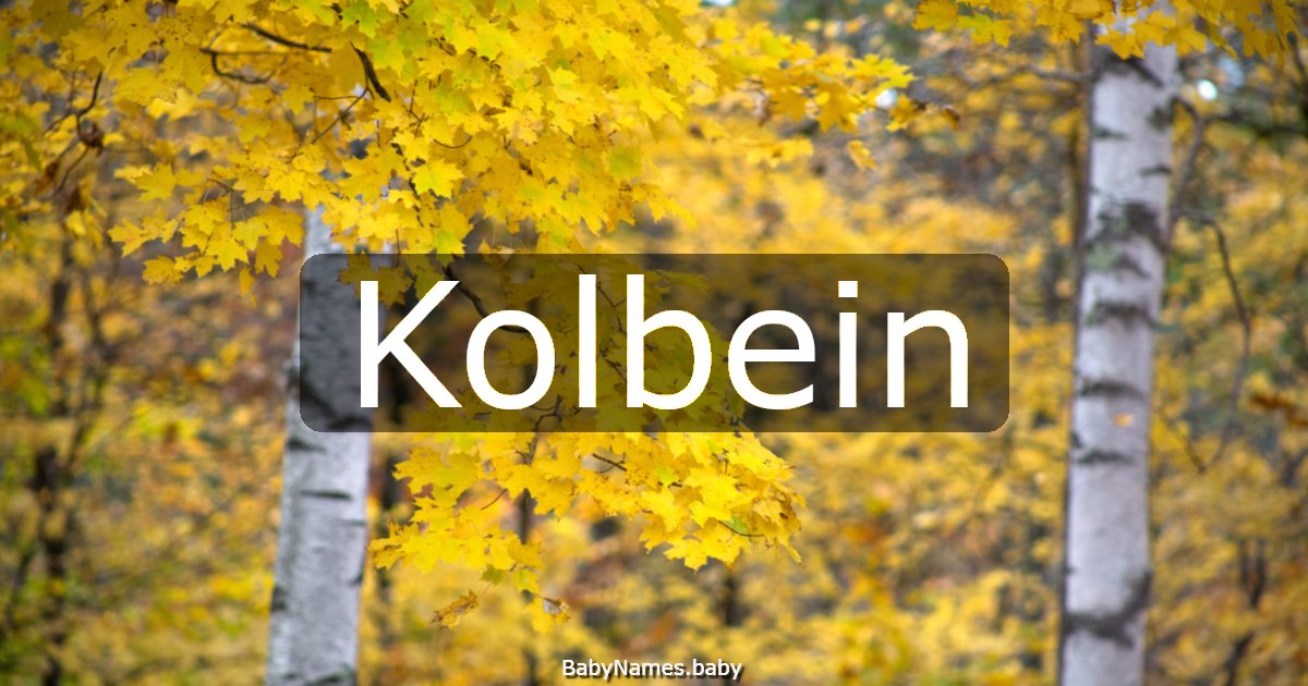 Kolbein