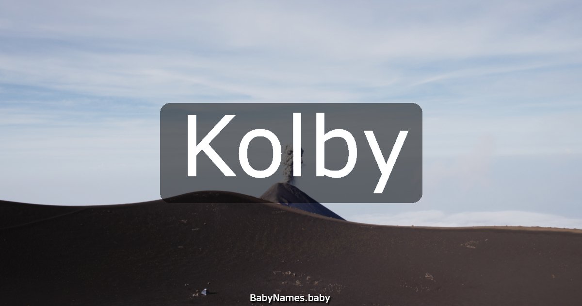 Kolby