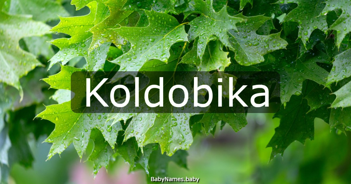 Koldobika