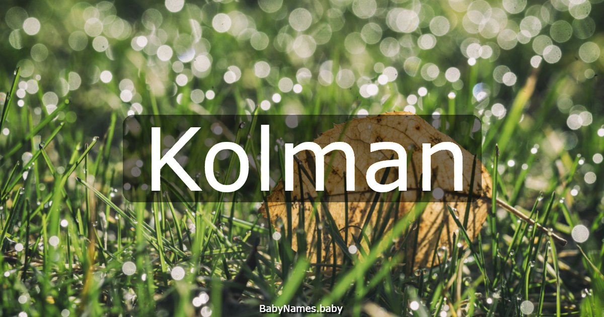 Kolman