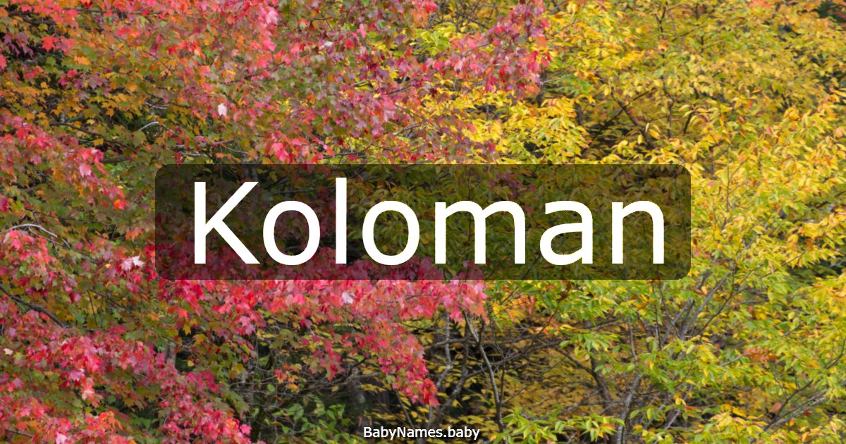 Koloman