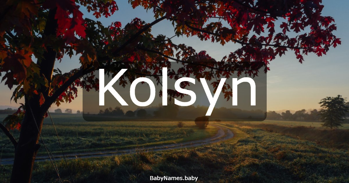 Kolsyn