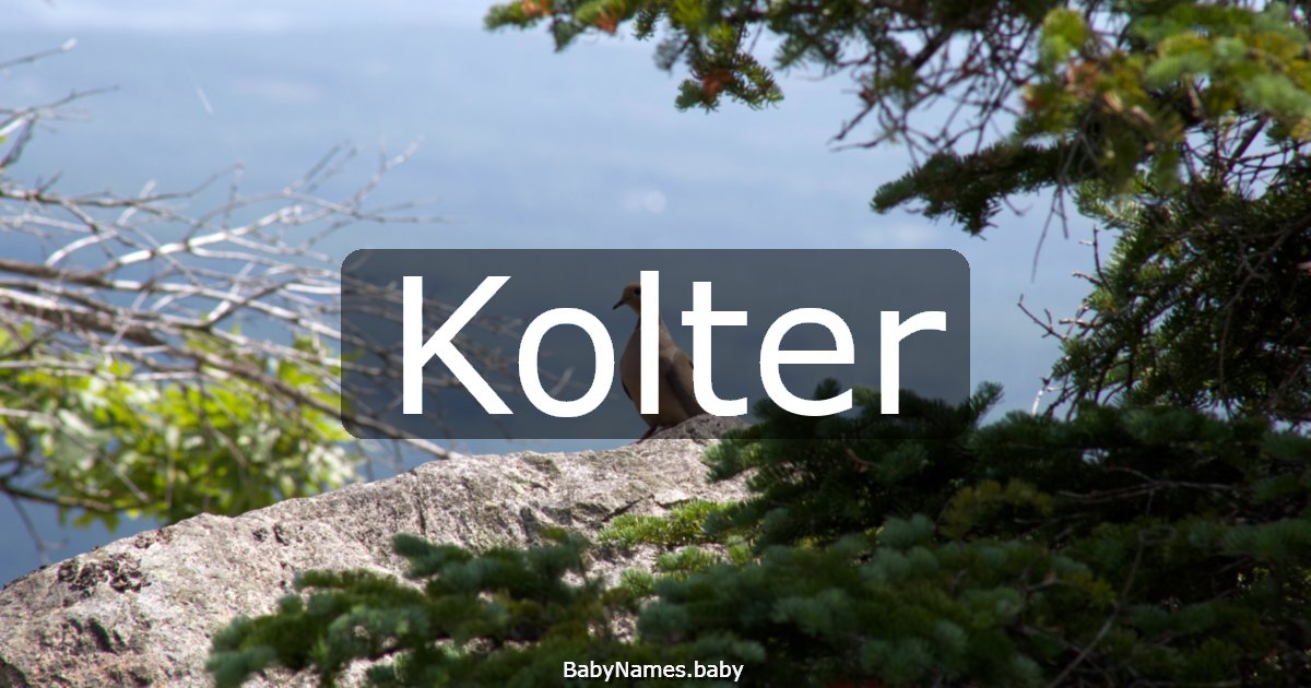 Kolter
