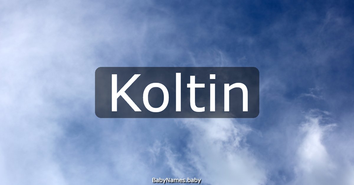 Koltin