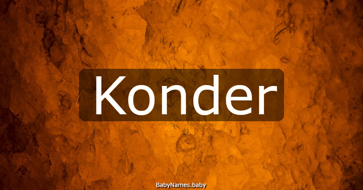 Konder