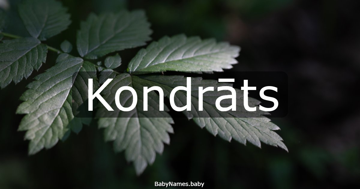 Kondrāts
