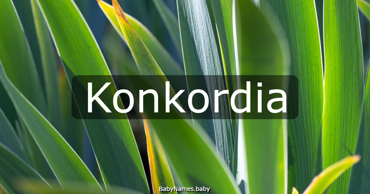 Konkordia