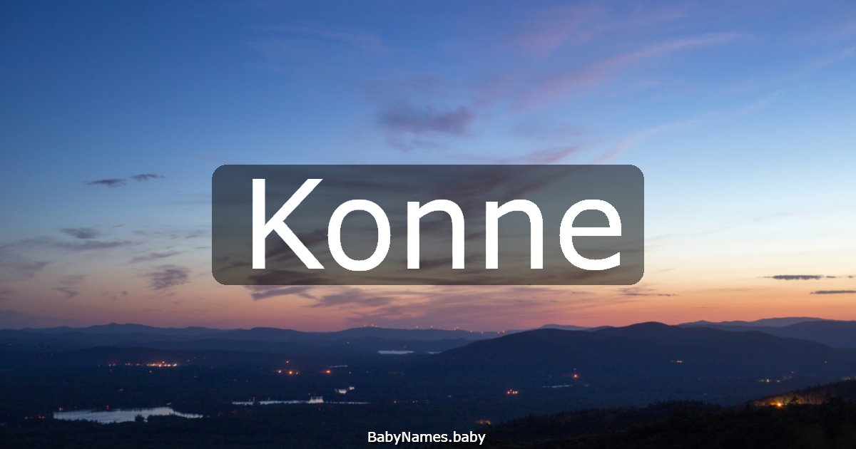 Konne