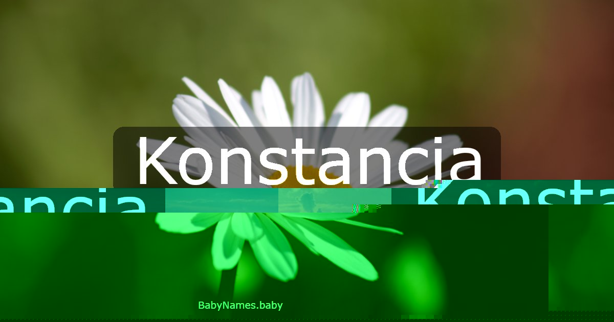 Konstancia