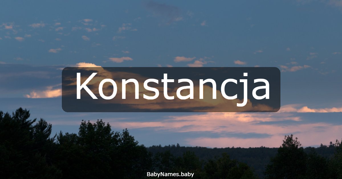 Konstancja