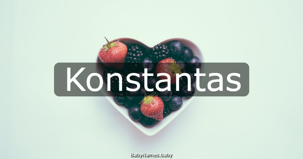 Konstantas