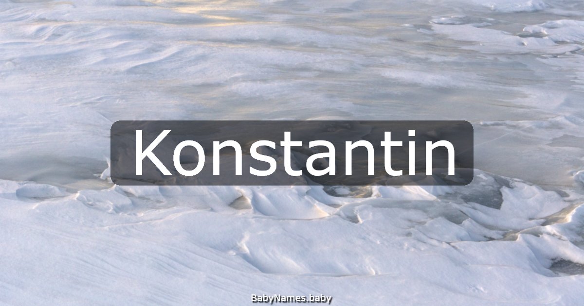 Konstantin