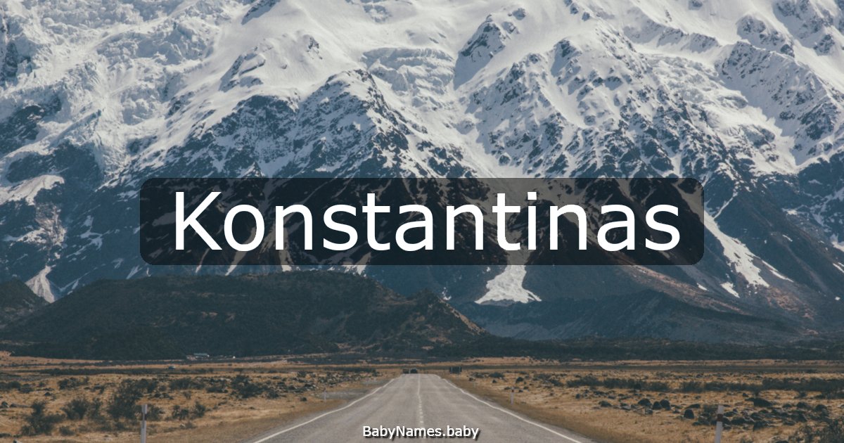 Konstantinas