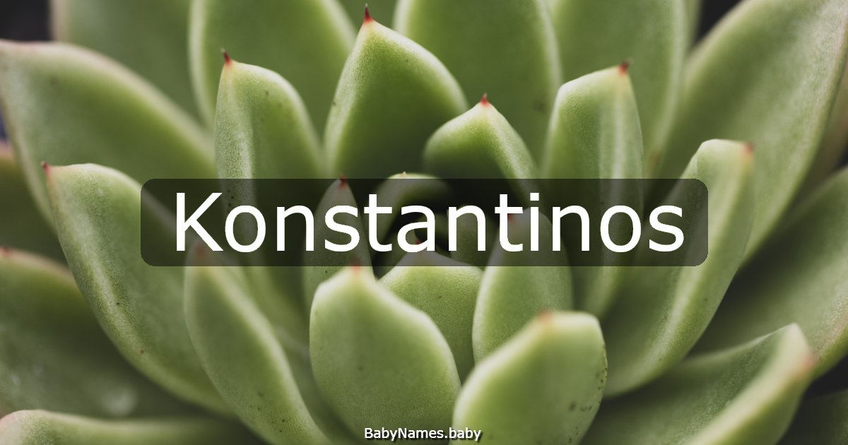 Konstantinos
