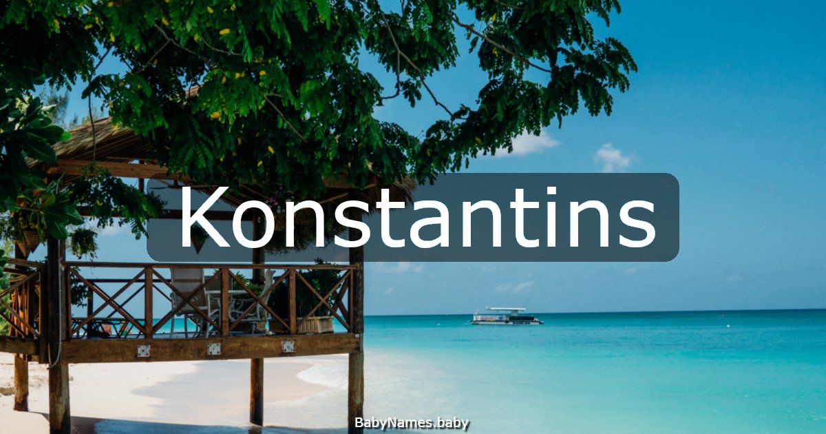 Konstantins