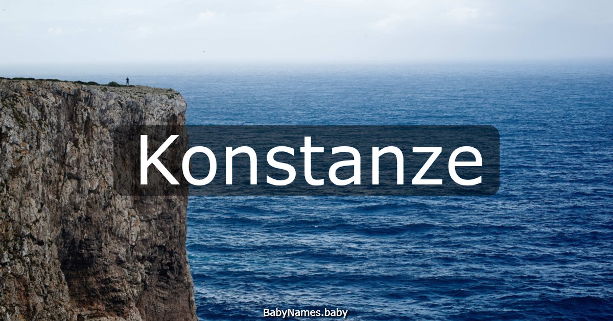 Konstanze