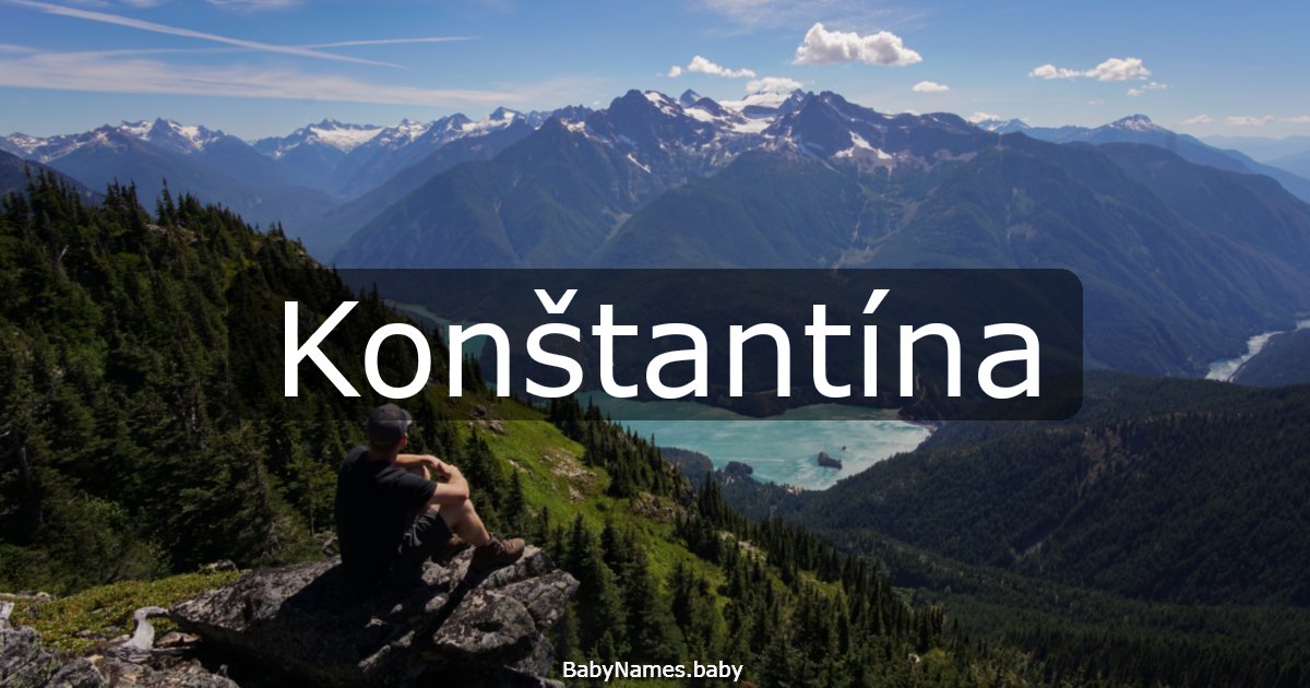 Konštantína