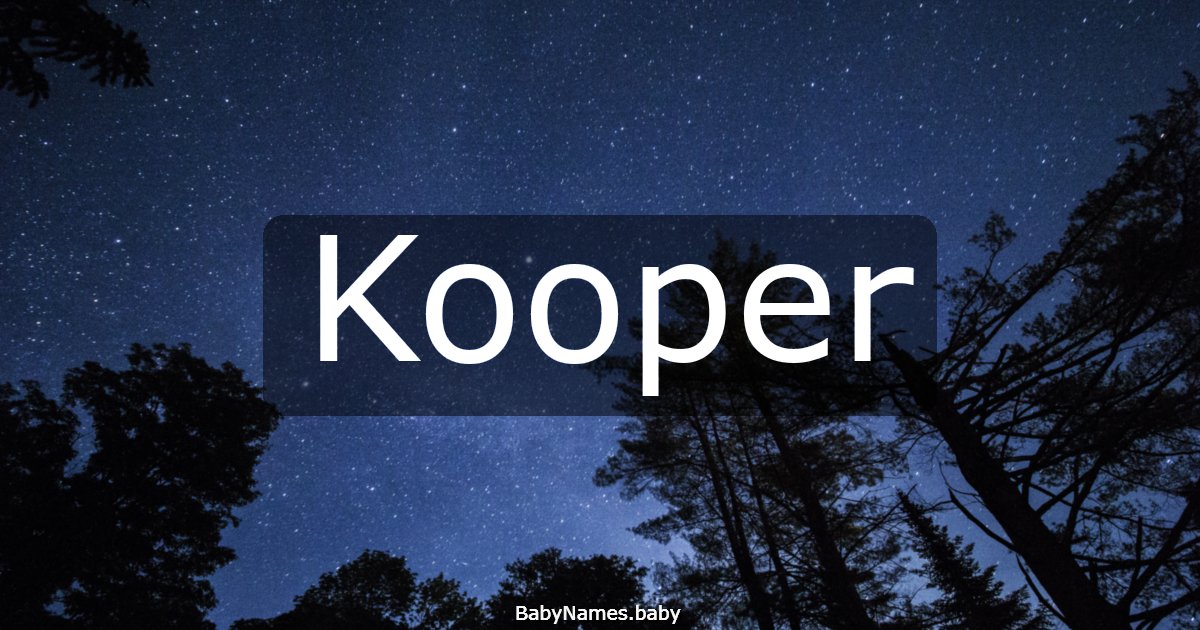 Kooper