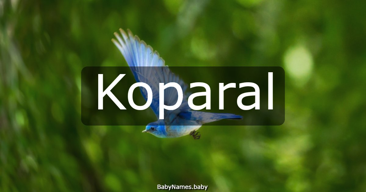 Koparal
