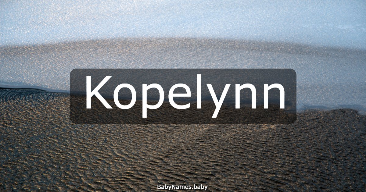Kopelynn